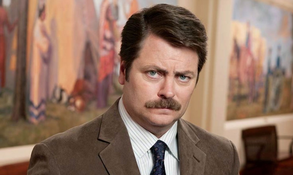 Nick Offerman as Ron Swanson
